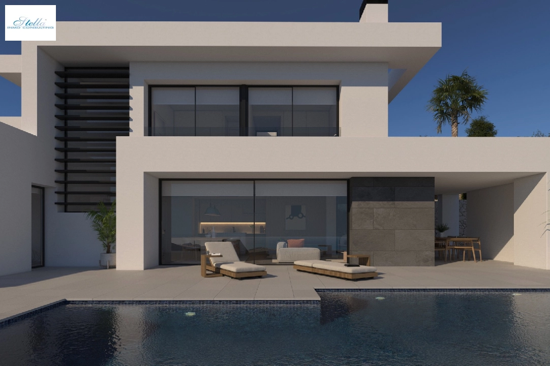 villa en Benitachell(La Cumbre del Sol) en venta, superficie 181 m², aire acondicionado, parcela 824 m², 3 dormitorios, 4 banos, piscina, ref.: CA-H-1700-AMB-4