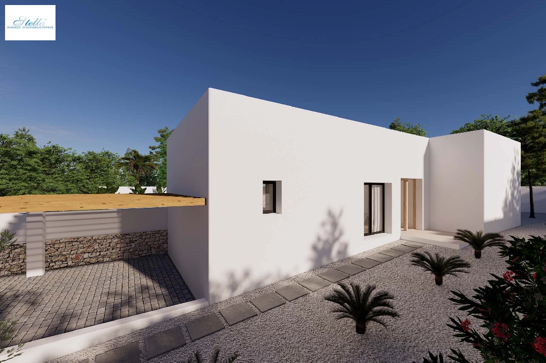 villa en Moraira(Pinar del Advocat) en venta, superficie 196 m², aire acondicionado, parcela 800 m², 4 dormitorios, 3 banos, piscina, ref.: CA-H-1705-AMB-3
