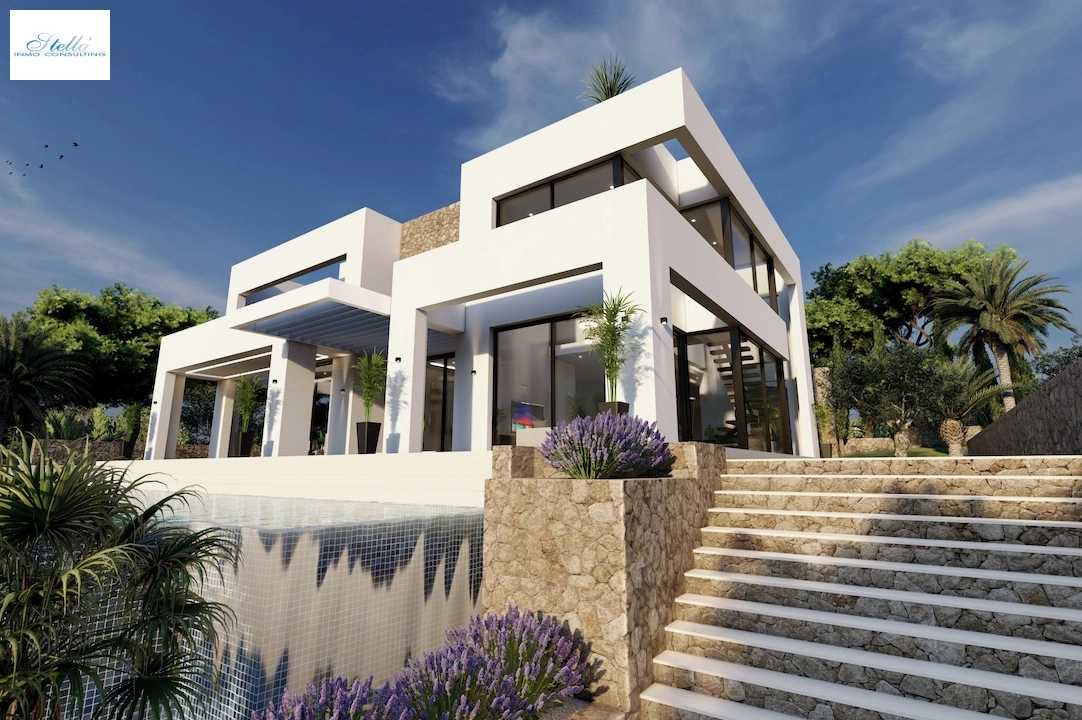 villa en Benissa(Carrions) en venta, superficie 562 m², aire acondicionado, parcela 1347 m², 4 dormitorios, 3 banos, piscina, ref.: CA-H-1710-AMB-19