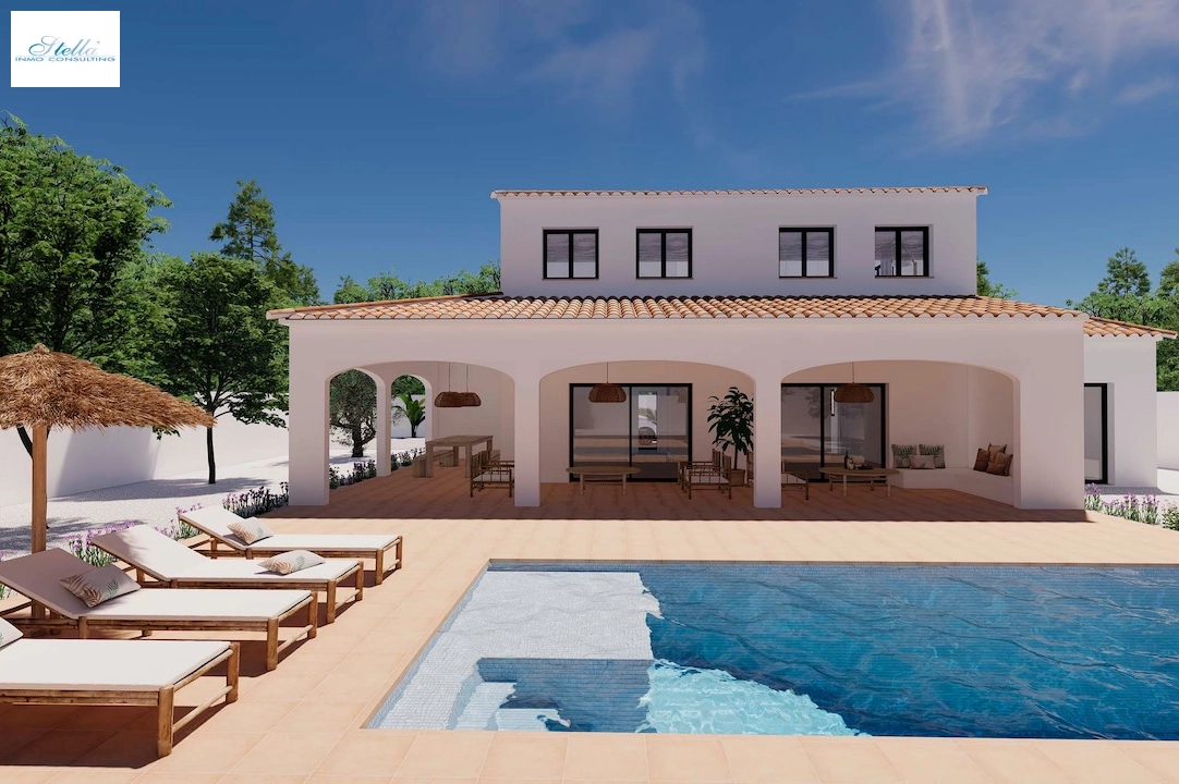 villa en Moraira(Pinar del Advocat) en venta, superficie 248 m², aire acondicionado, parcela 1050 m², 4 dormitorios, 4 banos, piscina, ref.: CA-H-1712-AMB-10