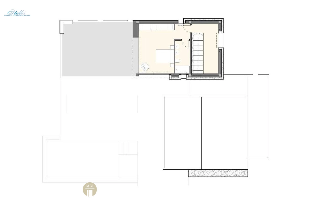 villa en Moraira en venta, superficie 261 m², ano de construccion 2023, + calefaccion suelo, aire acondicionado, parcela 939 m², 4 dormitorios, 4 banos, piscina, ref.: MV-2499-9
