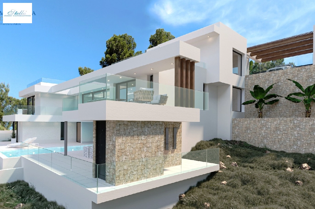 villa en Calpe en venta, superficie 453 m², ano de construccion 2023, aire acondicionado, parcela 1013 m², 4 dormitorios, 4 banos, piscina, ref.: MV-2506-4