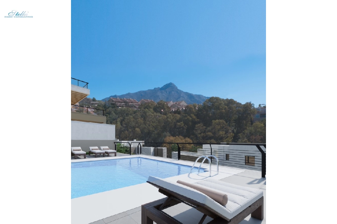 atico en Marbella(Urbanizacion Nueva Andalucia J, 9. 29660 Marbella,) en venta, superficie 123 m², parcela 274 m², 3 dormitorios, 2 banos, piscina, ref.: TW-MARBELLALAKE116-15