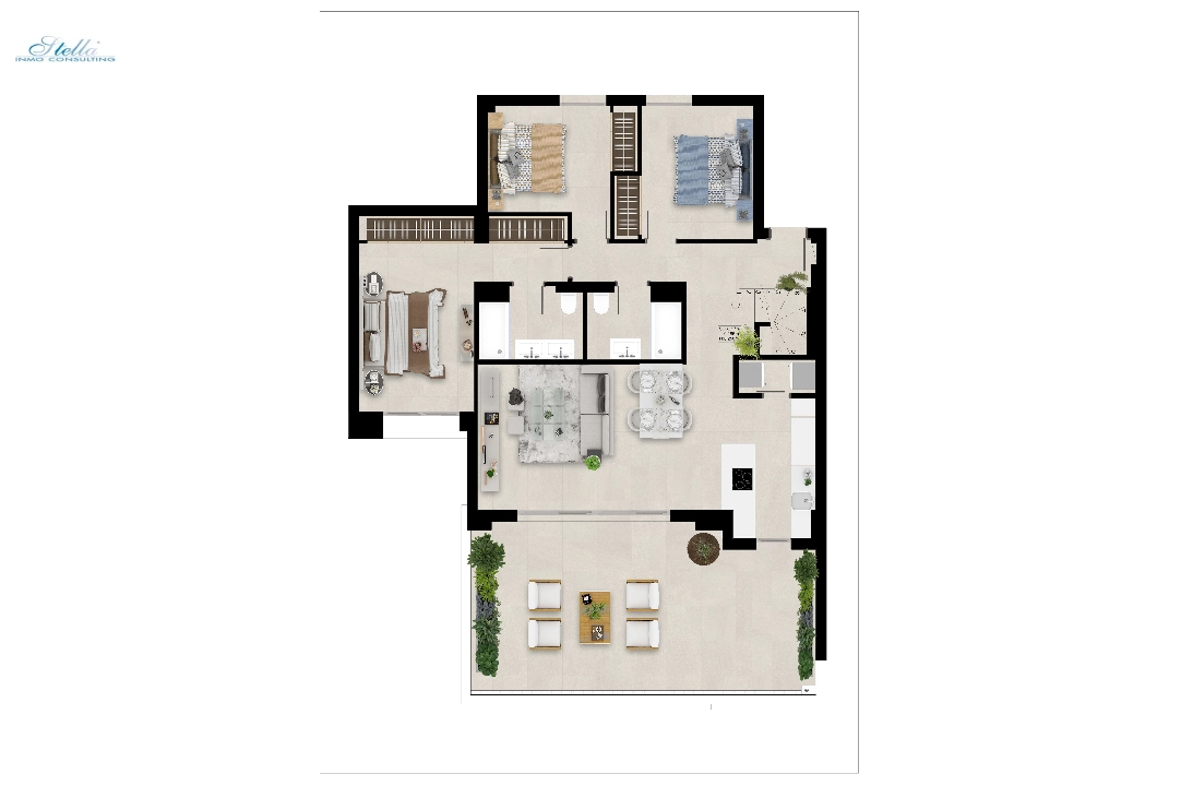 apartamento en Nueva Andalucia(Urbanizacion Nueva Andalucia J, 9. 29660 Marbella,) en venta, superficie 114 m², parcela 179 m², 3 dormitorios, 2 banos, piscina, ref.: TW-MARBELLALAKE131-24