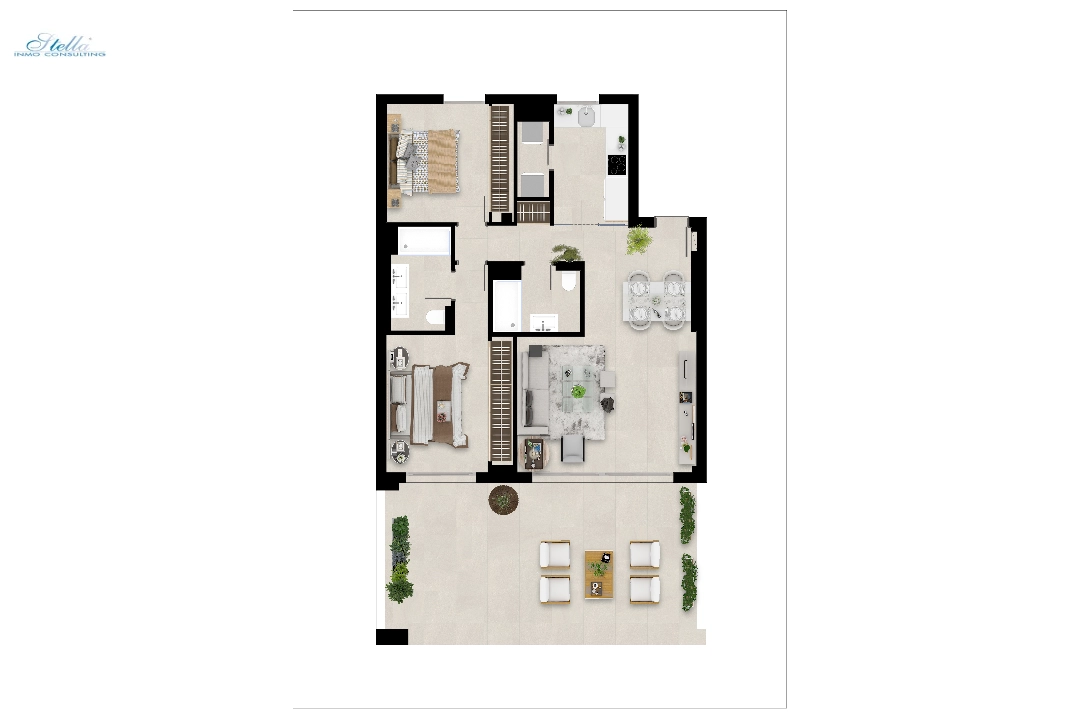 apartamento en Nueva Andalucia(Urbanizacion Nueva Andalucia J, 9. 29660 Marbella,) en venta, superficie 114 m², parcela 179 m², 3 dormitorios, 2 banos, piscina, ref.: TW-MARBELLALAKE131-30