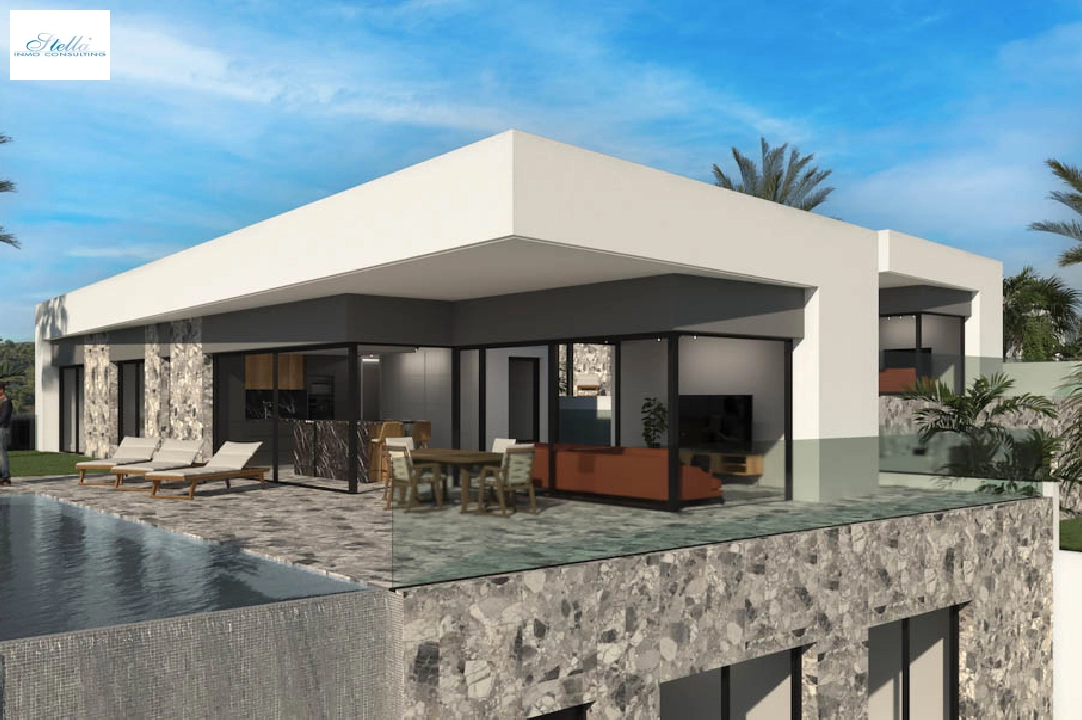 villa en Finestrat(Balcon de Finestrat) en venta, superficie 322 m², aire acondicionado, parcela 565 m², 4 dormitorios, 5 banos, piscina, ref.: BP-7043FIN-2