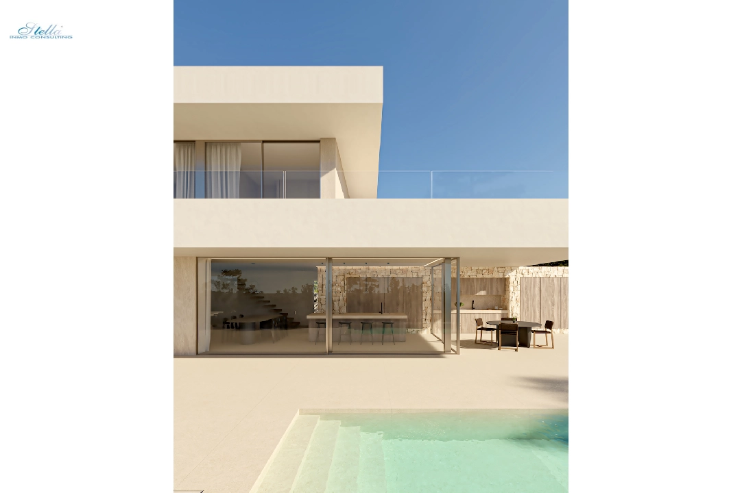 villa en Moraira(Moravit) en venta, superficie 405 m², aire acondicionado, parcela 809 m², 5 dormitorios, 4 banos, piscina, ref.: CA-H-1724-AMB-4