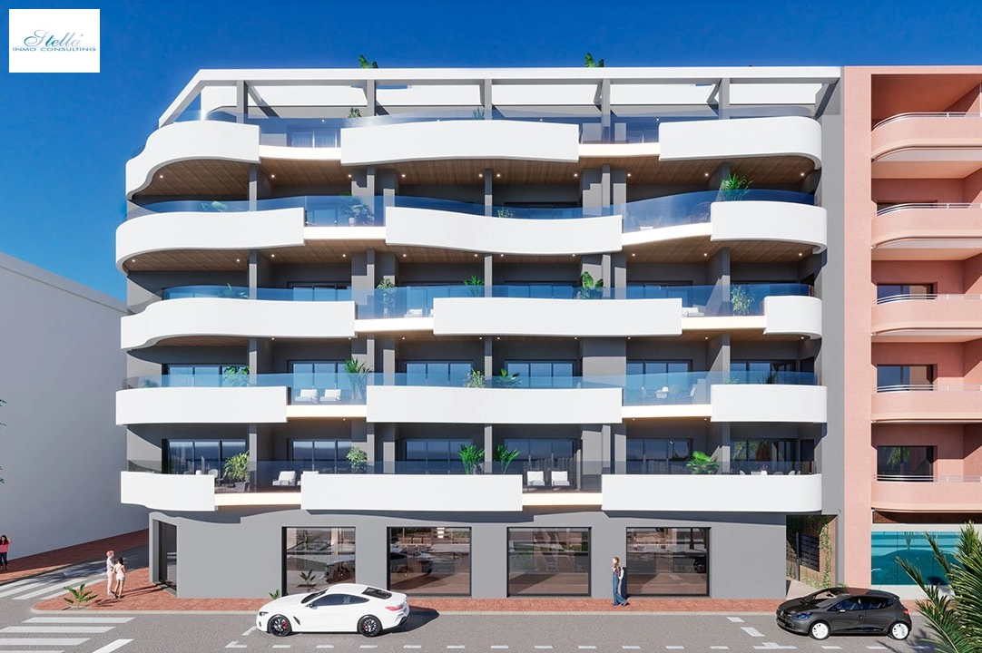 apartamento en la planta superior en Torrevieja en venta, superficie 101 m², estado first owner, 3 dormitorios, 2 banos, piscina, ref.: HA-TON-203-A02-4
