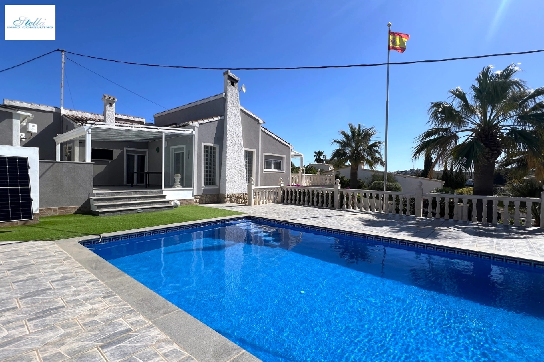 villa en Denia en alquiler de vacaciones, superficie 166 m², ano de construccion 1978, + estufa, aire acondicionado, parcela 802 m², 2 dormitorios, 2 banos, piscina, ref.: T-0224-1