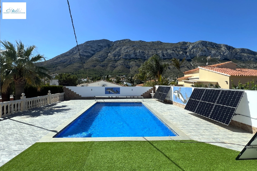 villa en Denia en alquiler de vacaciones, superficie 166 m², ano de construccion 1978, + estufa, aire acondicionado, parcela 802 m², 2 dormitorios, 2 banos, piscina, ref.: T-0224-28