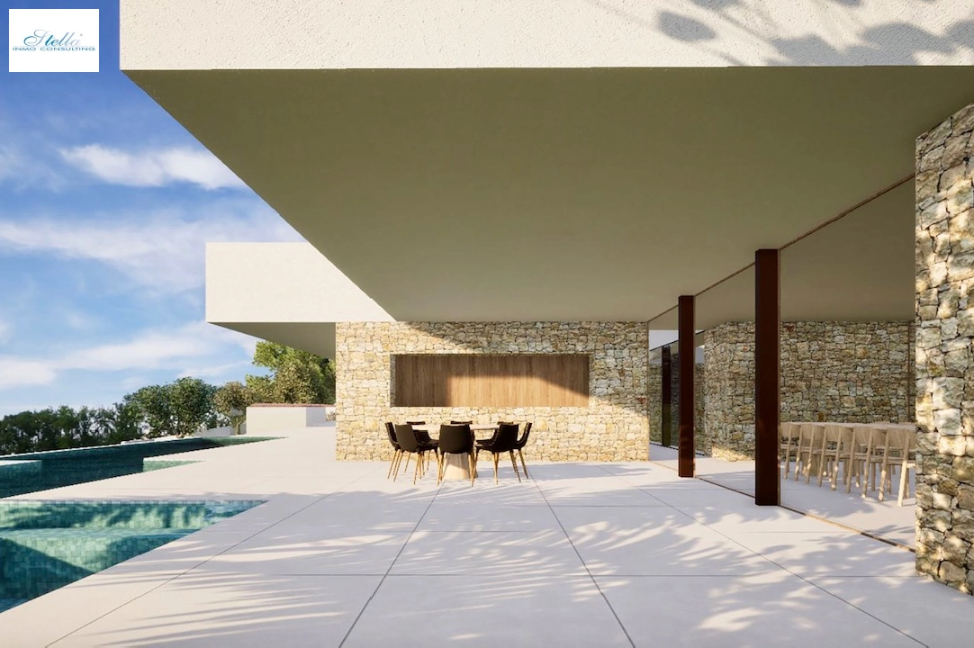 villa en Moraira(Fanadix) en venta, superficie 2264 m², parcela 2896 m², 4 dormitorios, 4 banos, piscina, ref.: CA-H-1746-AMBI-5
