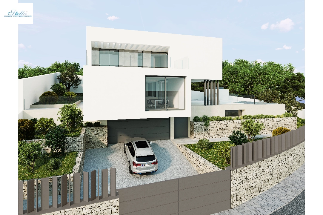 villa en Moraira(Benimeit) en venta, superficie 396 m², aire acondicionado, parcela 795 m², 4 dormitorios, 5 banos, piscina, ref.: CA-H-1749-AMB-5