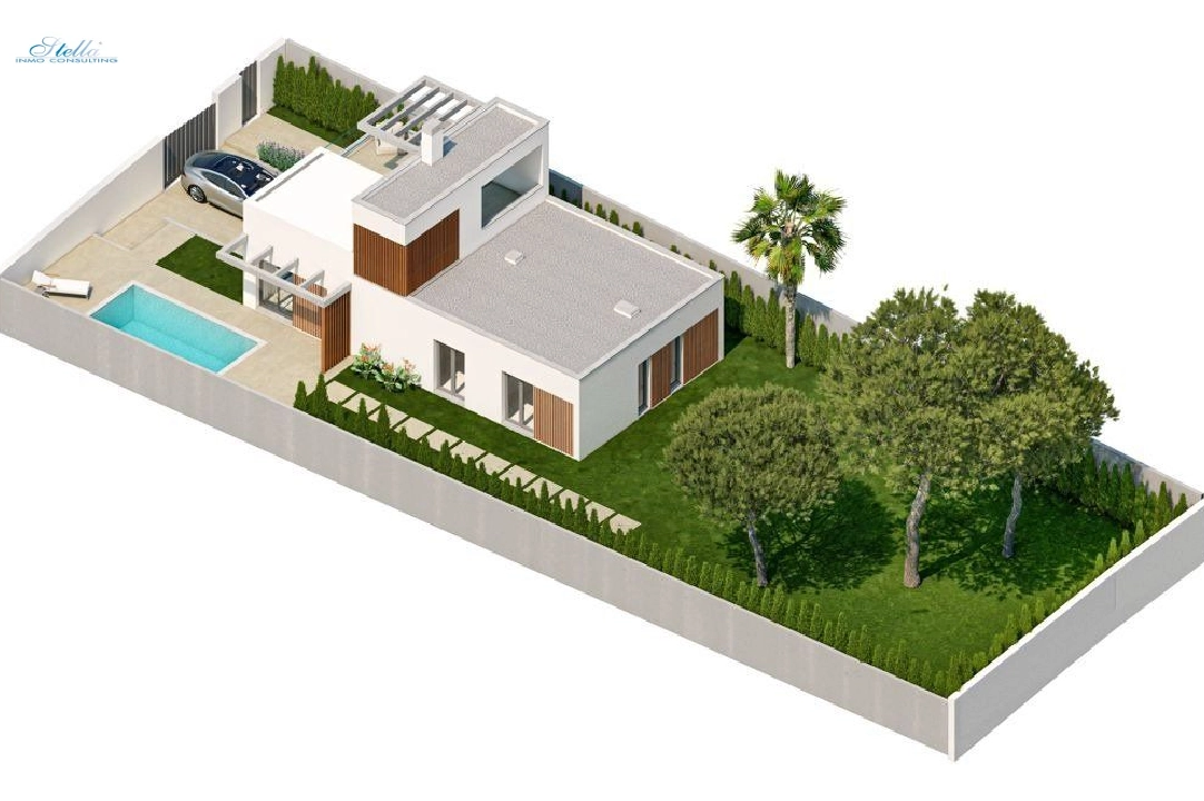 villa en Finestrat(Finestrat) en venta, superficie 151 m², aire acondicionado, parcela 409 m², 3 dormitorios, 2 banos, piscina, ref.: AM-1107DA-3700-8