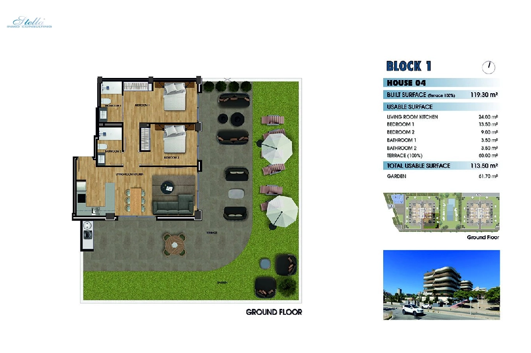 apartamento en la planta superior en Los Arenales del Sol en venta, superficie 117 m², estado first owner, 2 dormitorios, 2 banos, piscina, ref.: HA-ADN-141-A01-29