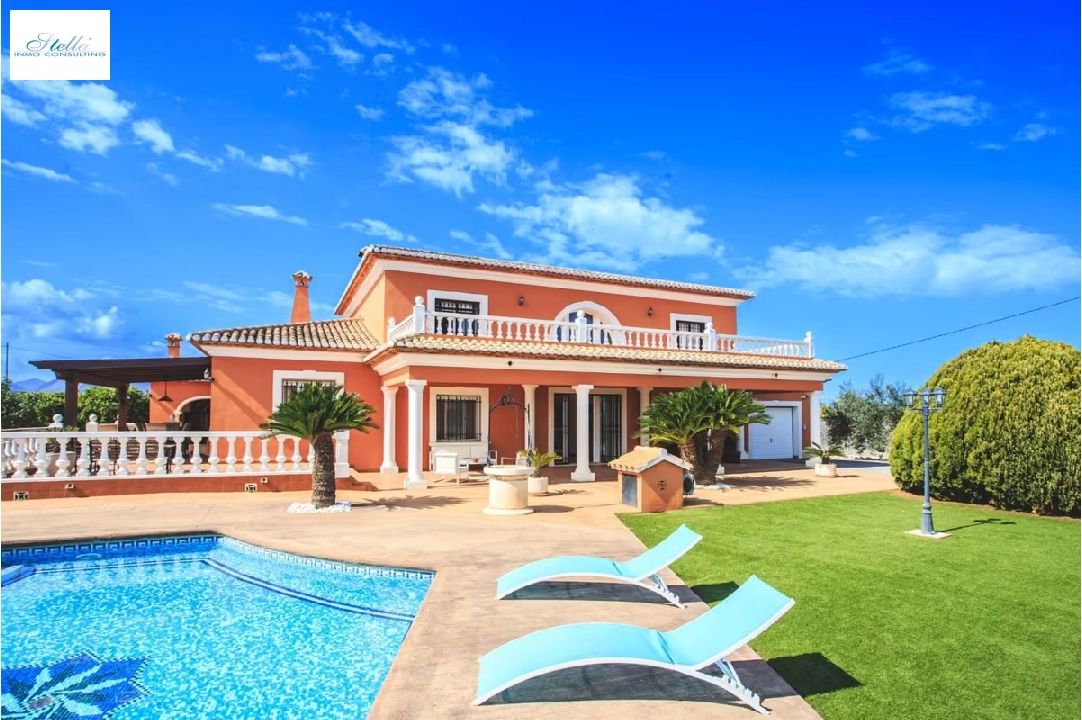 villa en Denia(Torrecarrals) en venta, superficie 442 m², estado neat, + calefaccion central, parcela 4441 m², 3 dormitorios, 4 banos, piscina, ref.: MNC-0124-1