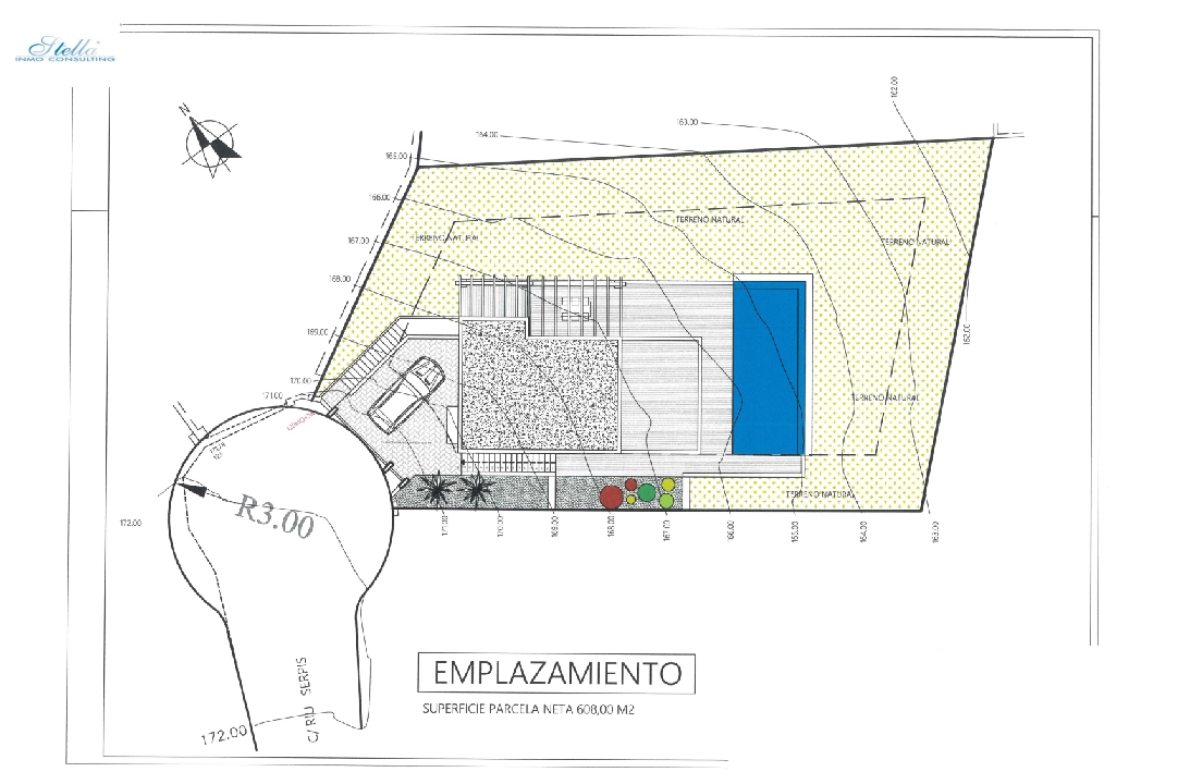 villa en Pedreguer(Monte Solana I) en venta, superficie 252 m², ano de construccion 2025, aire acondicionado, parcela 608 m², 3 dormitorios, 2 banos, piscina, ref.: UM-UV-SERPIS-25