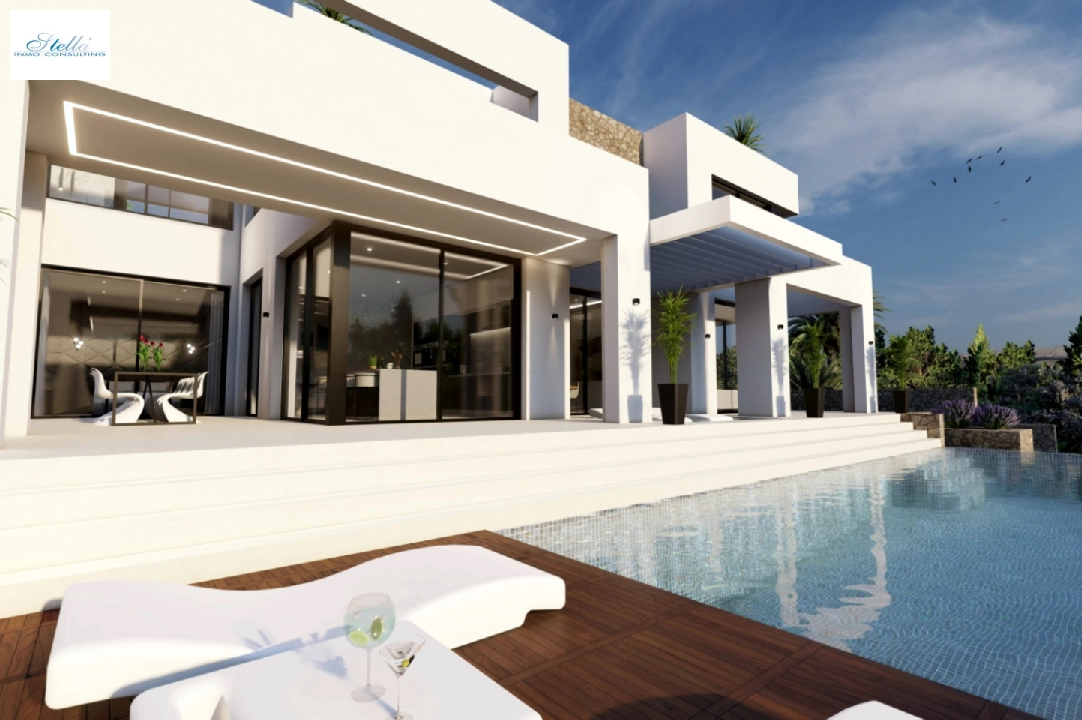 villa en Benissa(La Fustera) en venta, superficie 615 m², ano de construccion 2023, aire acondicionado, parcela 1347 m², 4 dormitorios, 3 banos, piscina, ref.: BI-BE.H-902-11