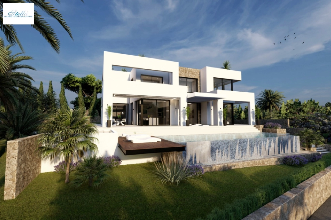 villa en Benissa(La Fustera) en venta, superficie 615 m², ano de construccion 2023, aire acondicionado, parcela 1347 m², 4 dormitorios, 3 banos, piscina, ref.: BI-BE.H-902-13