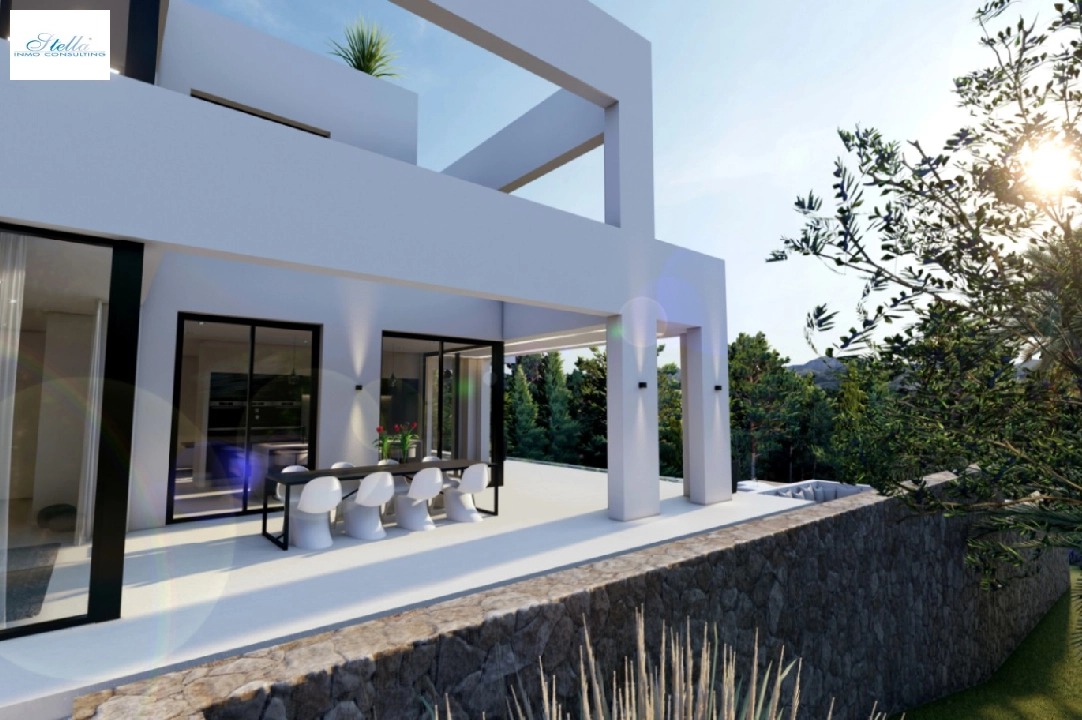 villa en Benissa(La Fustera) en venta, superficie 615 m², ano de construccion 2023, aire acondicionado, parcela 1347 m², 4 dormitorios, 3 banos, piscina, ref.: BI-BE.H-902-15