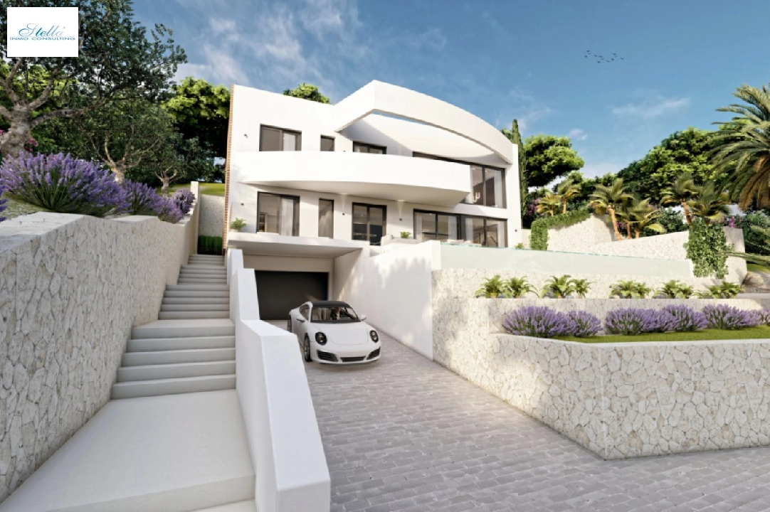 villa en Altea en venta, superficie 540 m², ano de construccion 2024, aire acondicionado, parcela 1270 m², 4 dormitorios, 4 banos, piscina, ref.: BI-AL.H-031-16