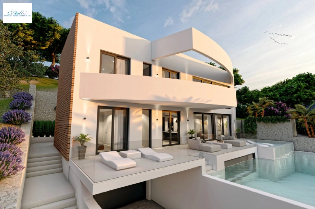 villa en Altea en venta, superficie 540 m², ano de construccion 2024, aire acondicionado, parcela 1270 m², 4 dormitorios, 4 banos, piscina, ref.: BI-AL.H-031-20