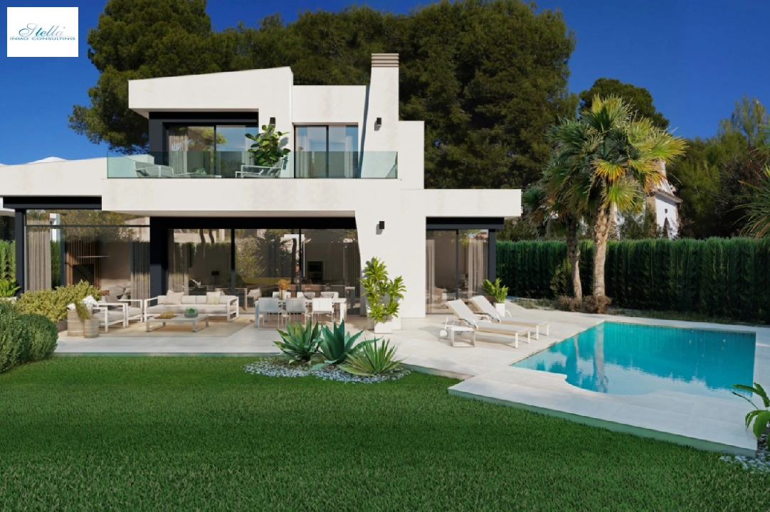 villa en Benissa(La Fustera) en venta, superficie 284 m², aire acondicionado, parcela 725 m², 3 dormitorios, 3 banos, piscina, ref.: BI-BE.H-903-5