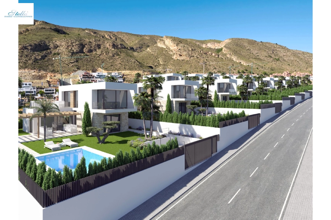 villa en Finestrat en venta, superficie 282 m², ano de construccion 2023, + KLIMA, aire acondicionado, parcela 482 m², 3 dormitorios, 3 banos, piscina, ref.: BI-AL.H-032-2