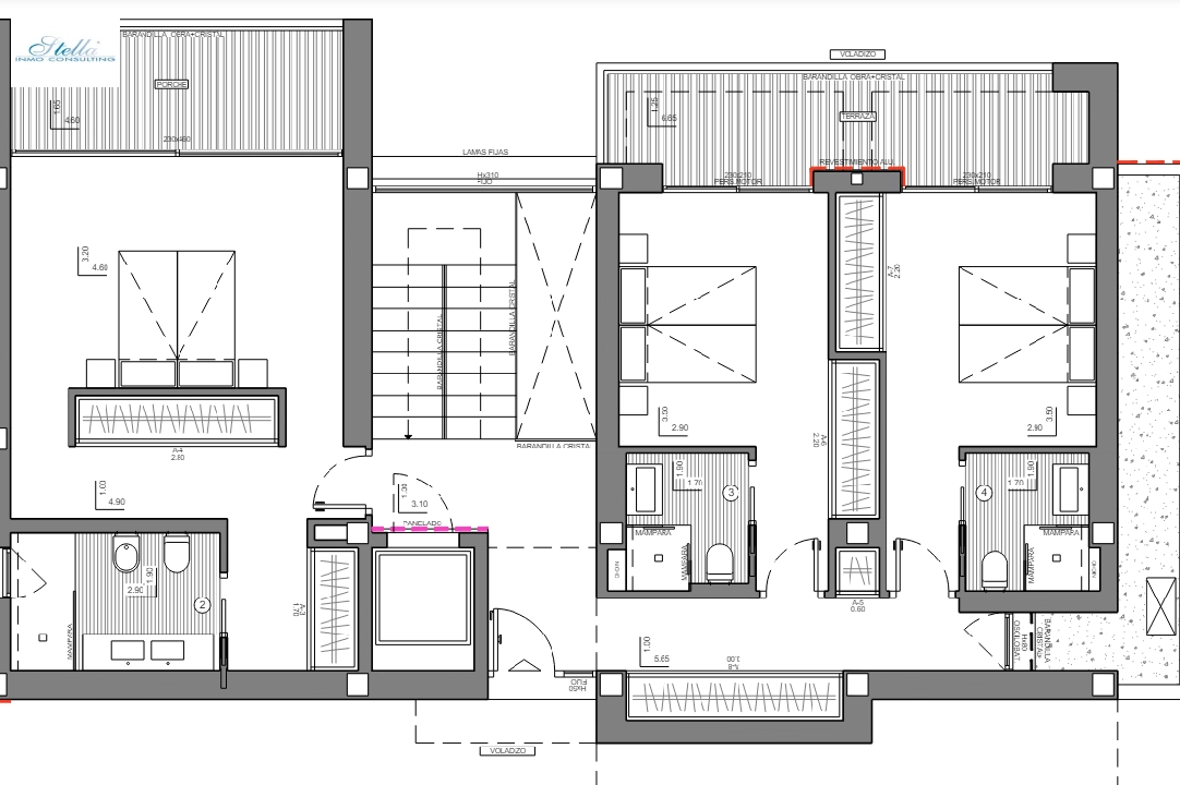 villa en Altea(Altea Hills) en venta, superficie 535 m², parcela 1252 m², 4 dormitorios, 6 banos, ref.: BP-4380ALT-5