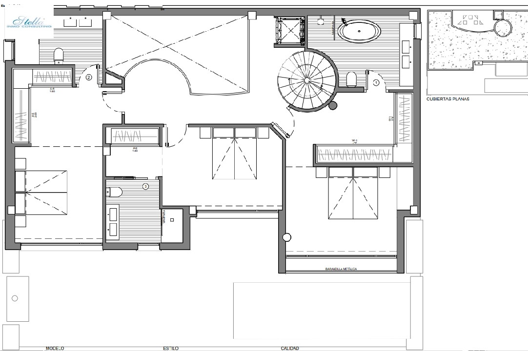 villa en Altea(Altea Hills) en venta, superficie 418 m², aire acondicionado, 5 dormitorios, 6 banos, ref.: BP-4381ALT-25