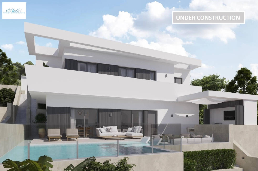 villa en Moraira(Paichi) en venta, superficie 282 m², aire acondicionado, parcela 450 m², 4 dormitorios, 4 banos, ref.: BP-4372MOR-1