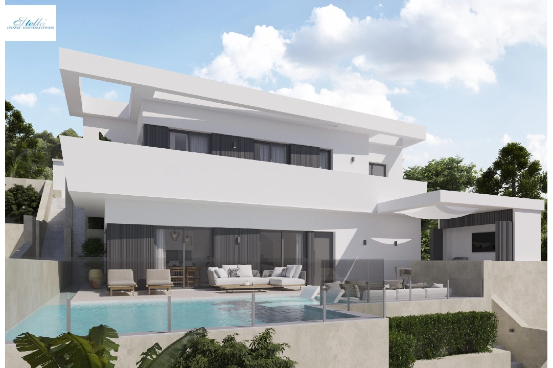 villa en Moraira(Paichi) en venta, superficie 282 m², aire acondicionado, parcela 450 m², 4 dormitorios, 4 banos, ref.: BP-4372MOR-2