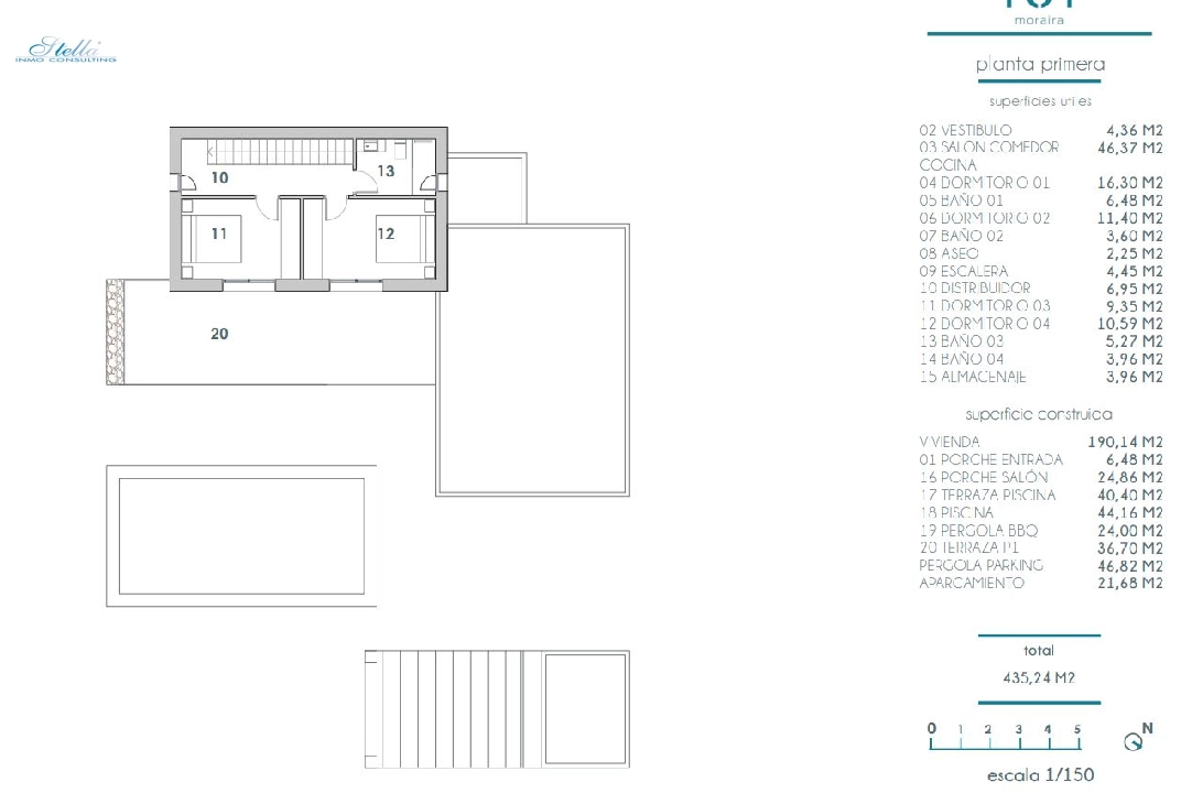 villa en Moraira en venta, superficie 190 m², aire acondicionado, parcela 800 m², 4 dormitorios, 4 banos, piscina, ref.: BI-MT.H-792-10