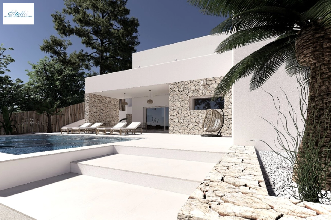 villa en Moraira en venta, superficie 190 m², aire acondicionado, parcela 800 m², 4 dormitorios, 4 banos, piscina, ref.: BI-MT.H-792-3