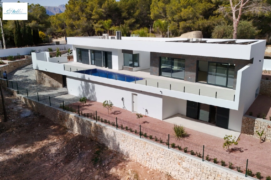 villa en Benissa(La Fustera) en venta, superficie 299 m², ano de construccion 2024, aire acondicionado, parcela 950 m², 4 dormitorios, 3 banos, piscina, ref.: BI-BE.H-909-13