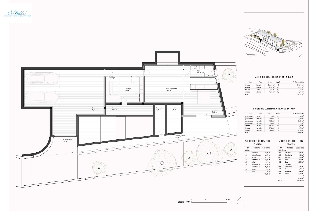 villa en Benissa(La Fustera) en venta, superficie 299 m², ano de construccion 2024, aire acondicionado, parcela 950 m², 4 dormitorios, 3 banos, piscina, ref.: BI-BE.H-909-9