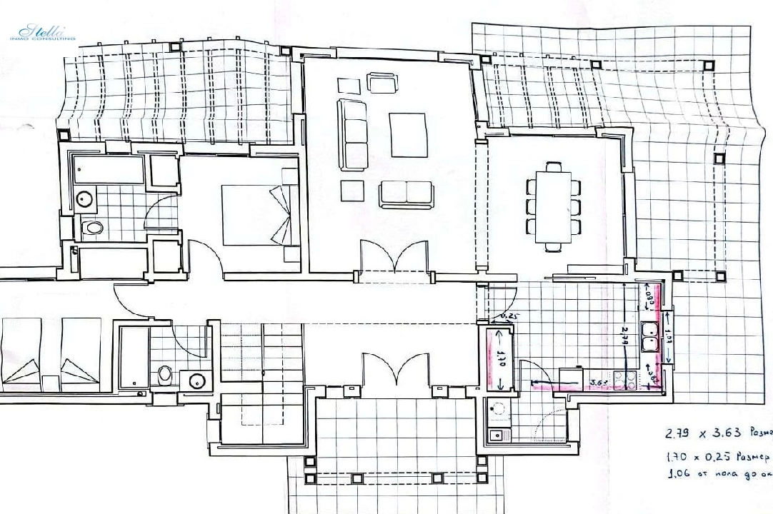 villa en Javea(Pinosol) en venta, superficie 223 m², aire acondicionado, parcela 1000 m², 4 dormitorios, 4 banos, ref.: BP-4387JAV-18