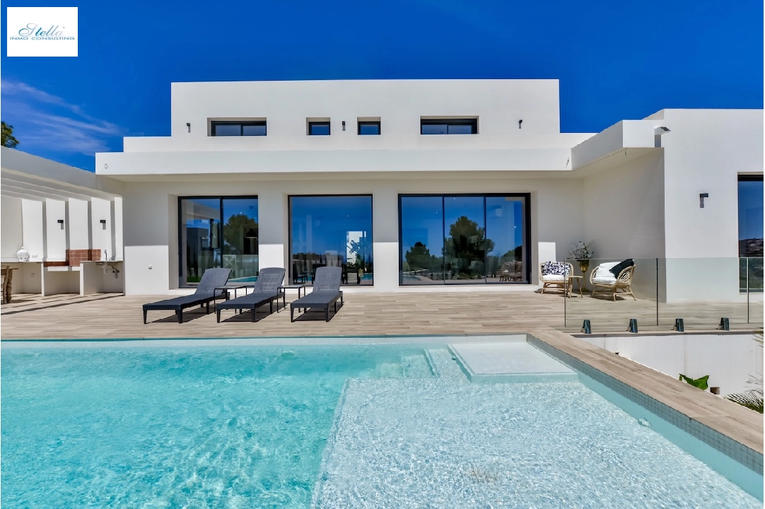 villa en Moraira(La Sabatera) en venta, superficie 259 m², aire acondicionado, parcela 811 m², 4 dormitorios, 3 banos, piscina, ref.: CA-H-1766-AMBI-42