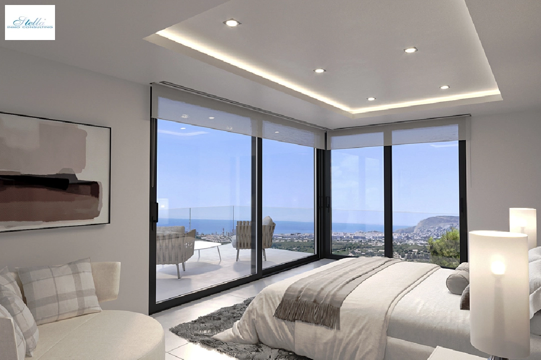 villa en Calpe(Partida Empedrola) en venta, superficie 453 m², aire acondicionado, parcela 1013 m², 4 dormitorios, 5 banos, ref.: BP-4308CAL-2