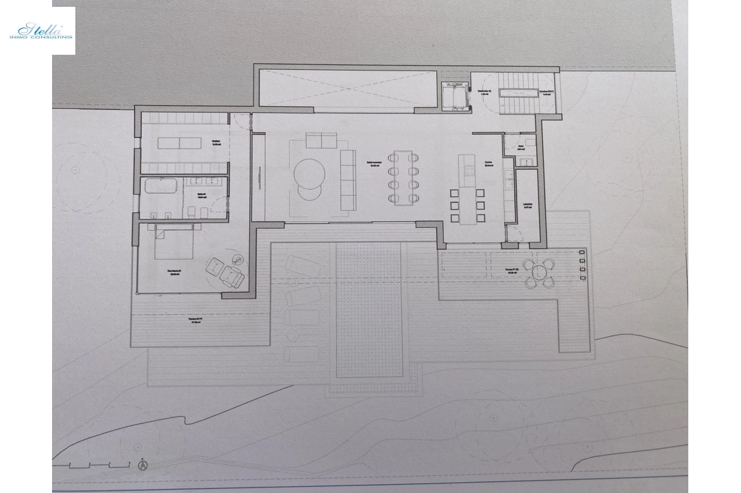 villa en Calpe(Partida Empedrola) en venta, superficie 453 m², aire acondicionado, parcela 1013 m², 4 dormitorios, 5 banos, ref.: BP-4308CAL-9