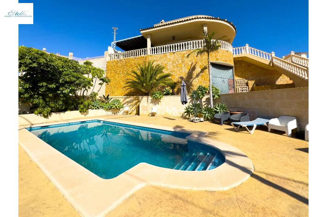 villa en El Campello(Cala dor) en venta, superficie 260 m², aire acondicionado, parcela 804 m², 3 dormitorios, 2 banos, ref.: AM-1238DA-3700-1