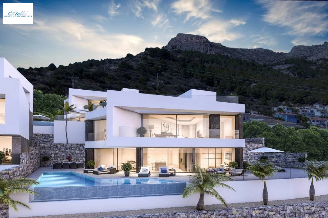 villa en Calpe en venta, superficie 350 m², aire acondicionado, 4 dormitorios, 5 banos, piscina, ref.: BS-84512135-4