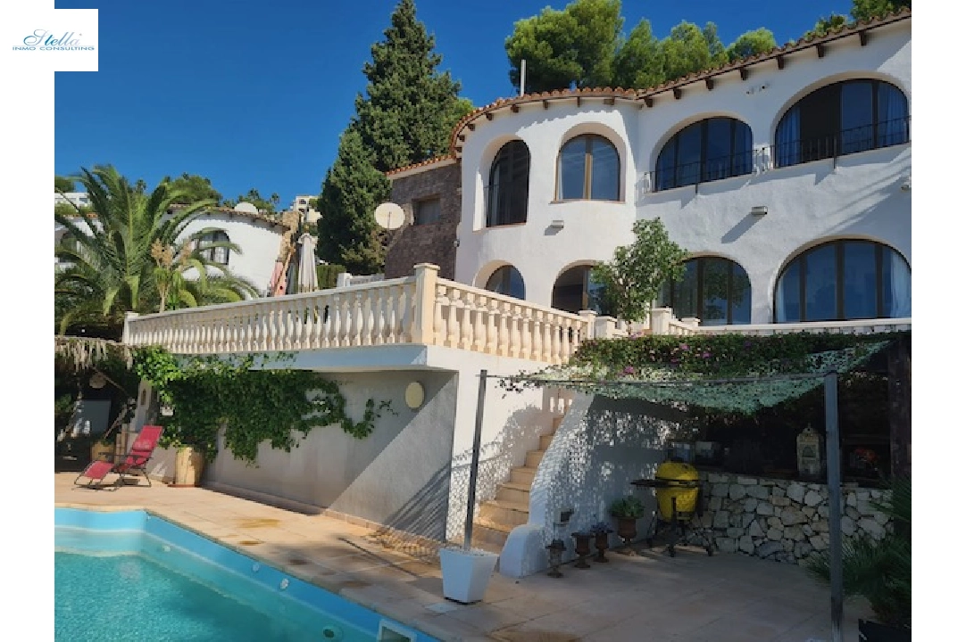 villa en Benissa(Montemar) en venta, superficie 165 m², aire acondicionado, parcela 980 m², 3 dormitorios, 3 banos, piscina, ref.: CA-H-1776-AMB-1