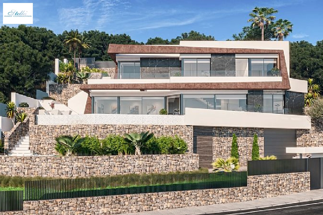 villa en Calpe(Maryvilla) en venta, superficie 349 m², aire acondicionado, parcela 630 m², 4 dormitorios, 5 banos, piscina, ref.: CA-H-1777-AMB-9