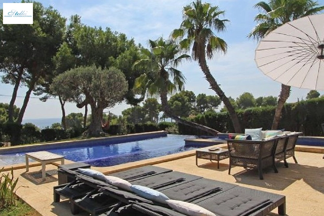 villa en Moraira(La Cometa) en venta, superficie 268 m², aire acondicionado, parcela 1846 m², 5 dormitorios, 4 banos, piscina, ref.: CA-H-1780-AMB-5