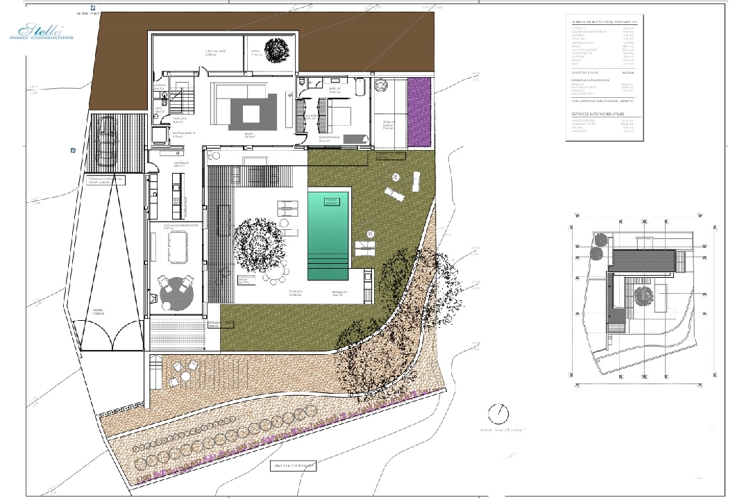 villa en Calpe(Garduix) en venta, superficie 675 m², aire acondicionado, parcela 1079 m², 4 dormitorios, 5 banos, ref.: BP-3631CAL-4