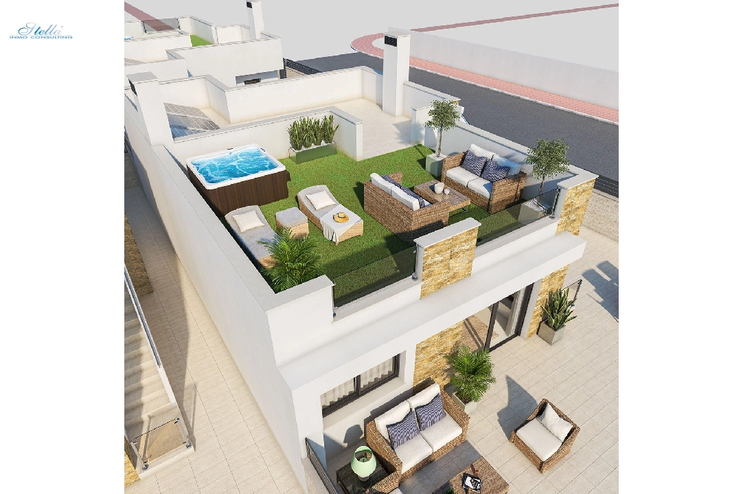 villa en Ciudad Quesada en venta, superficie 183 m², estado first owner, aire acondicionado, parcela 185 m², 3 dormitorios, 2 banos, piscina, ref.: HA-CQN-111-E01-8