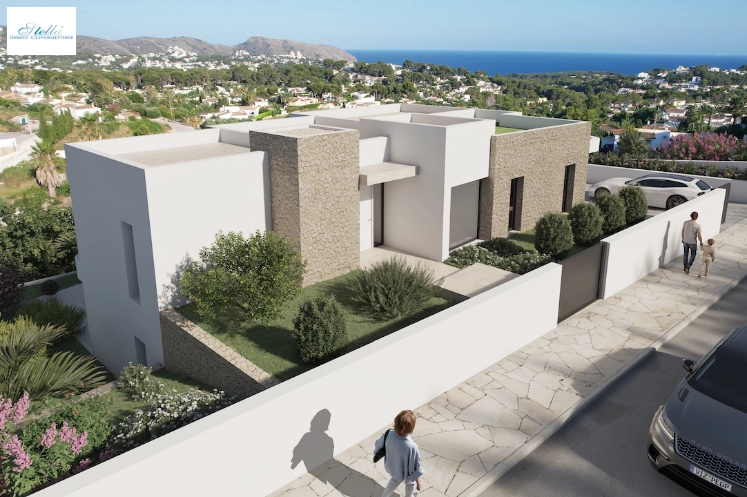 villa en Moraira(La Sabatera) en venta, superficie 185 m², aire acondicionado, parcela 801 m², 4 dormitorios, 4 banos, piscina, ref.: CA-H-1786-AMB-6