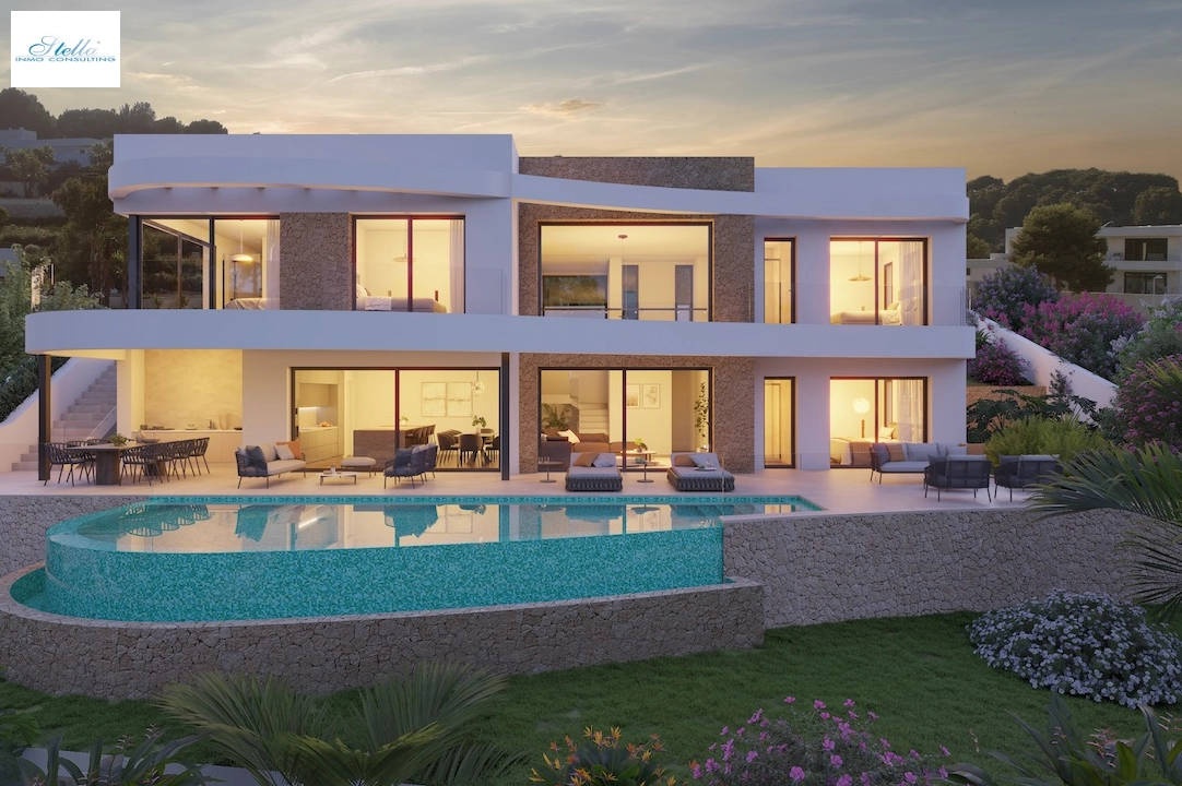 villa en Moraira(La Sabatera) en venta, superficie 185 m², aire acondicionado, parcela 801 m², 4 dormitorios, 4 banos, piscina, ref.: CA-H-1786-AMB-7