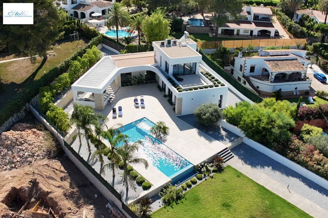 villa en Javea(Pinosol) en venta, superficie 260 m², estado first owner, + calefaccion suelo, aire acondicionado, parcela 1866 m², 4 dormitorios, 3 banos, piscina, ref.: CA-H-1790-AMBE-44