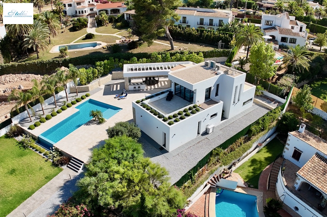 villa en Javea(Pinosol) en venta, superficie 260 m², estado first owner, + calefaccion suelo, aire acondicionado, parcela 1866 m², 4 dormitorios, 3 banos, piscina, ref.: CA-H-1790-AMBE-48